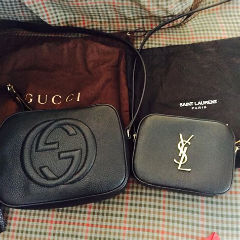 ysl blogger bag or gucci disco|GUCCI SOHO DISCO BAG VS YSL LOU CAMERA BAG .